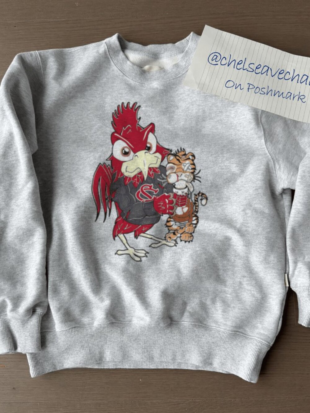 Vintage University of South Carolina Gamecocks, Retro NCAA Gamecocks Sweatshirt